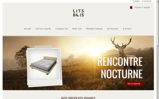 lits-bois.com website preview
