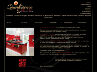 quintessence-habitat.fr website preview