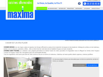 cuisinesmaximabordeaux.fr website preview