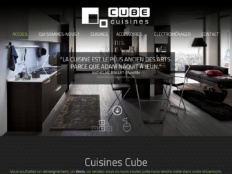 cuisines-cube.fr website preview