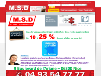 msdmenager.fr website preview