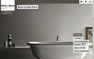 salledebains-paris.fr website preview