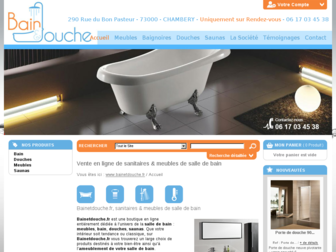 bainetdouche.fr website preview