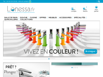 lonessa.fr website preview