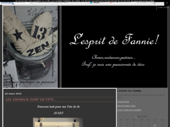 espritdefannie.canalblog.com website preview