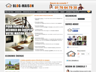 blog-maison.com website preview