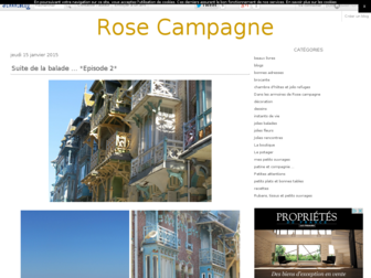 rosecampagne.canalblog.com website preview