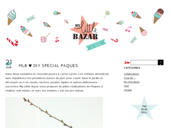 blog.mylittlebazar.com website preview