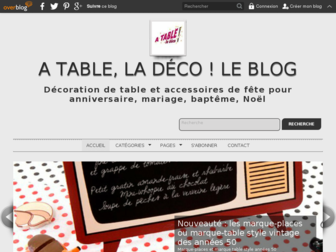 blog-a-table-la-deco.com website preview