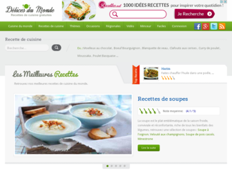 delices-du-monde.fr website preview