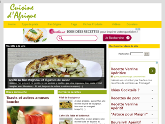 recettes-cuisine-afrique.info website preview