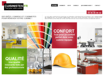 cuisinistes.fr website preview