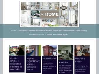 athome-deco.com website preview