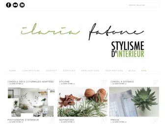 ilariafatone.com website preview