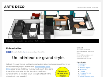 myartsdeco.com website preview