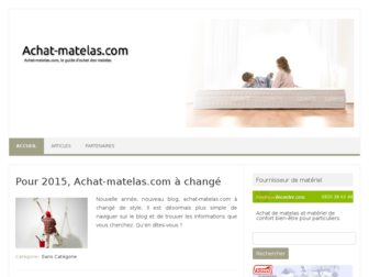 achat-matelas.com website preview
