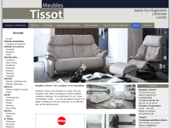 meublestissot.fr website preview