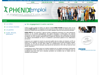 phenixemploi.fr website preview