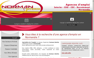 interim-normandie.com website preview