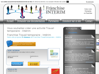 franchise-interim.fr website preview