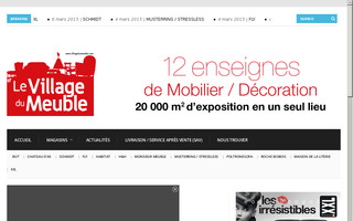 villagedumeuble.com website preview