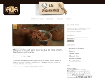 chocomaniaks.fr website preview