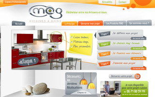 mag-cuisinesetbains.com website preview