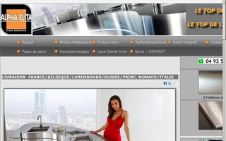 plan-de-travail-inox-cuisines.com website preview