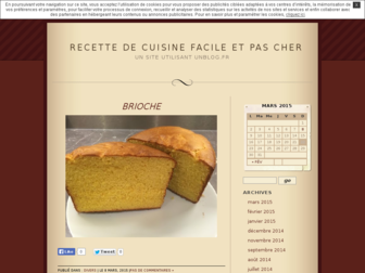 recettedecuisinefacileetpascher.unblog.fr website preview