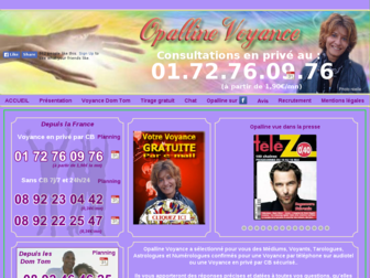 opalline-voyance.com website preview