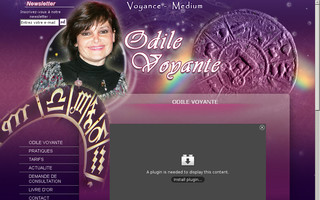 voyance-odile.com website preview