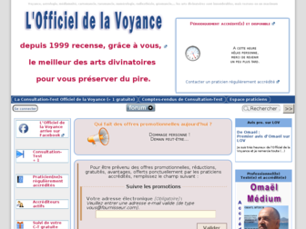 officieldelavoyance.org website preview