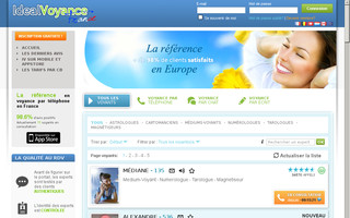 idealvoyance.fr website preview