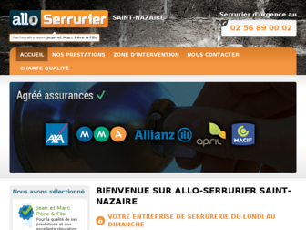 allo-serrurier-saintnazaire.fr website preview