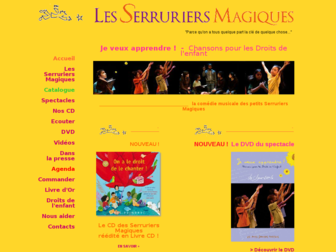 serruriersmagiques.com website preview