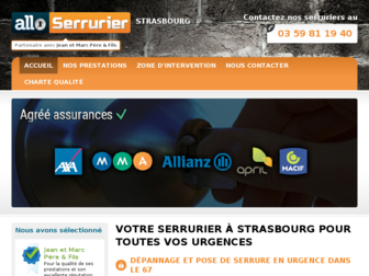 allo-serrurier-strasbourg.fr website preview