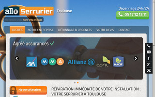 allo-serrurier-toulouse.fr website preview