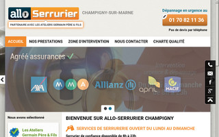 allo-serrurier-champigny.fr website preview