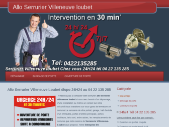 allo-serrurier-villeneuve-loubet.com website preview