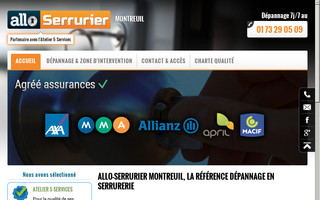 allo-serrurier-montreuil93.fr website preview