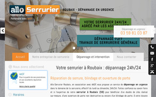 allo-serrurier-roubaix.fr website preview