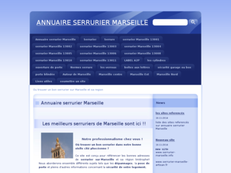 annuaire-serrurier-marseille.fr website preview