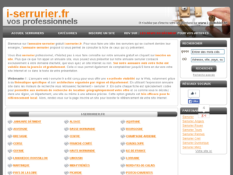 i-serrurier.fr website preview