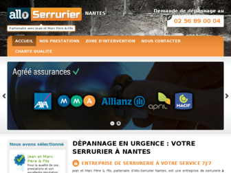 allo-serrurier-nantes.fr website preview