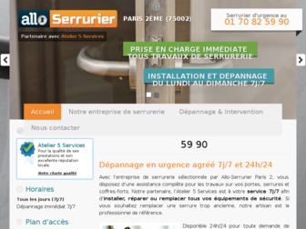 allo-serrurier-paris2.fr website preview