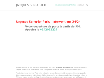 urgence-serrurier-paris-france.com website preview