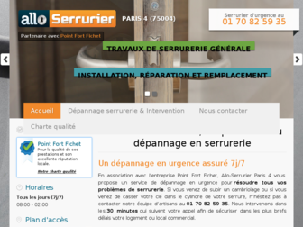 allo-serrurier-paris4.fr website preview