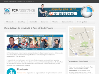 fcpassistance.fr website preview