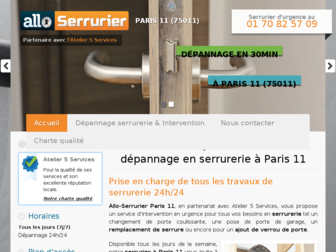 allo-serrurier-paris11.fr website preview