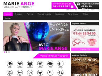 marieange-voyance.com website preview